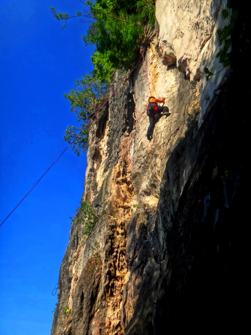 ROCK CLIMBING. Ideal for mountain climbers, rock climbing requires strength and presence 