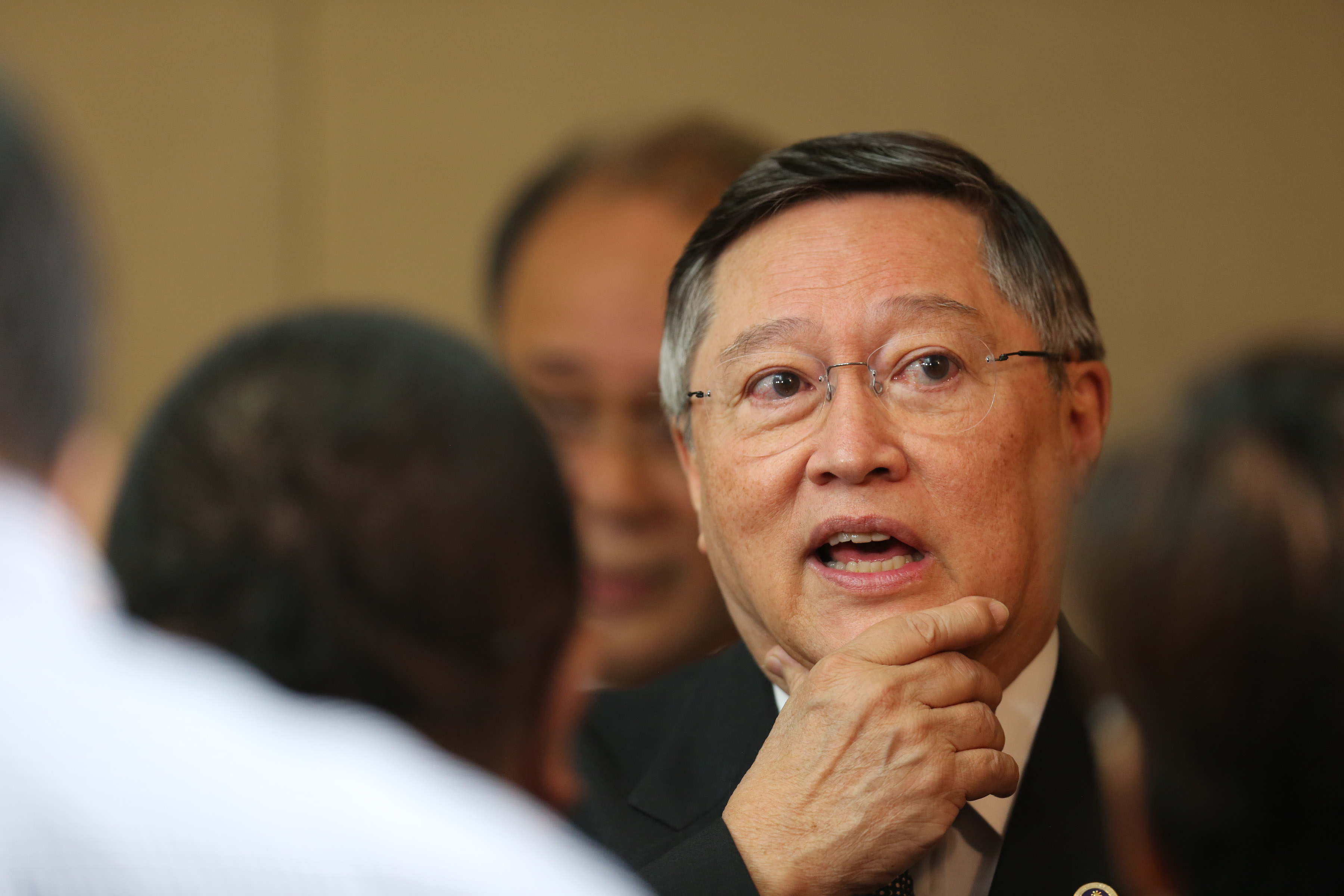 CORRECTING LAPSES. Finance Secretary Carlos Dominguez III says the MICC's technical working group will thoroughly review the DENR's issuances on mining. File photo by King Rodriguez/Presidential Photo  