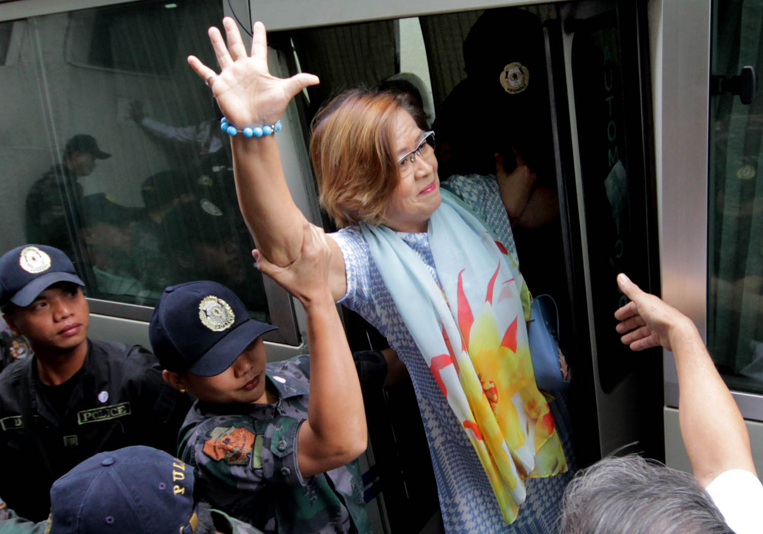 DE LIMA. Opposition senator Leila de Lima has been detained for almost two years for charges of conspiracy to commit illegal drug trade. Photo by Darren Langit/Rappler  