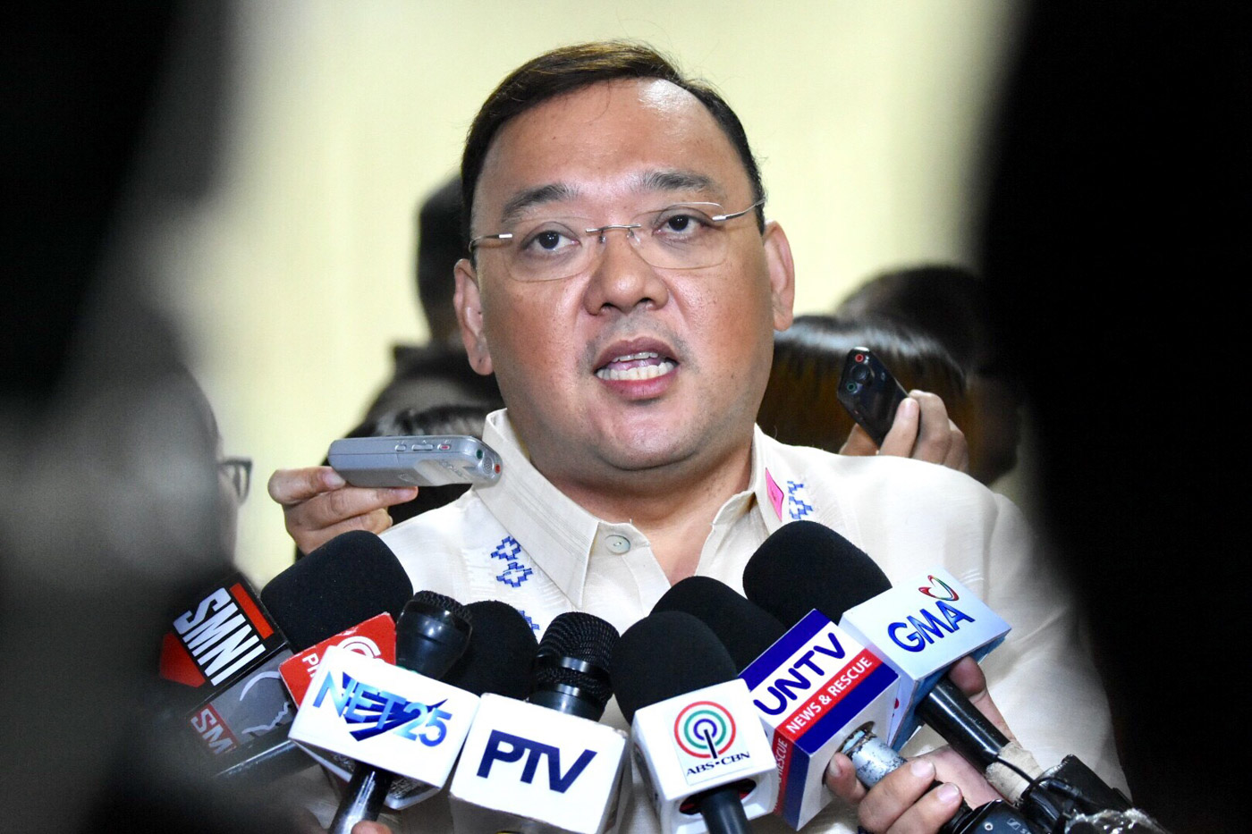 FINAL DECISION. Former presidential spokesman Harry Roque forges on with his Senate bid. File photo by Angie de Silva/Rappler 