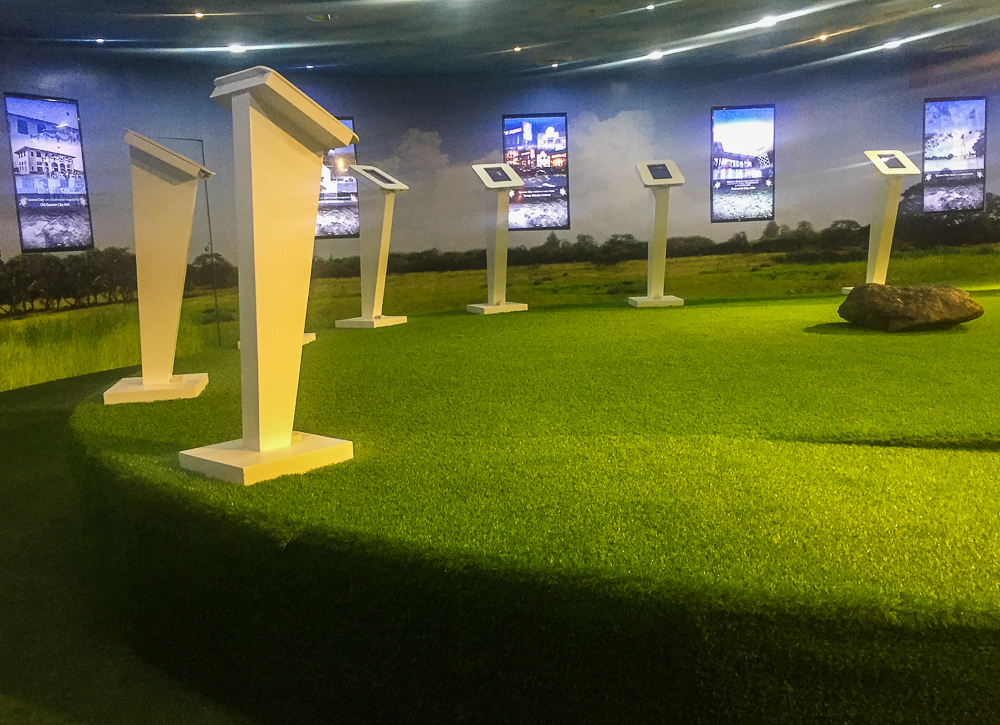 QUEZON ON A HILL. Learn about Quezon City's history at this gallery at QCX. Photo by Vernise L. Tantuco/Rappler.com