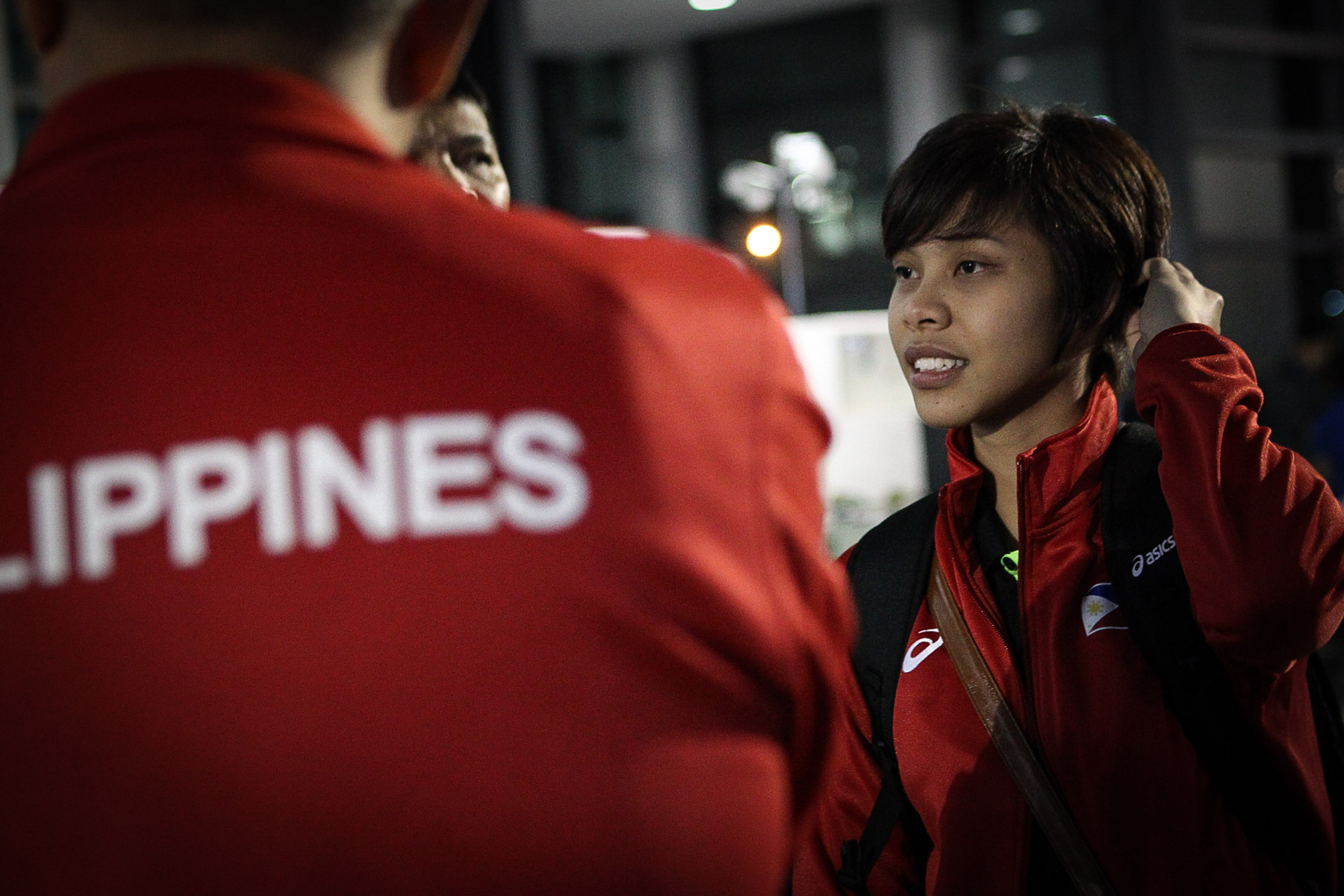 YOUNG STAR. Ian Lariba went undefeated in her collegiate career. Can that success translate to the Olympic stage? Photo by Josh Albelda/Rappler 