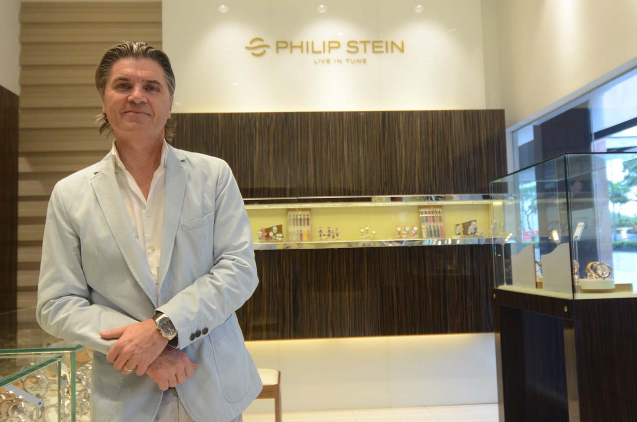 BEYOND WATCH. “Nobody thought of a watch as a ‘well-being accessory,’” Will Stein, Philip Stein’s co-founder and president says in an interview with Rappler. All photos by Alecs Ongcal / Rappler  