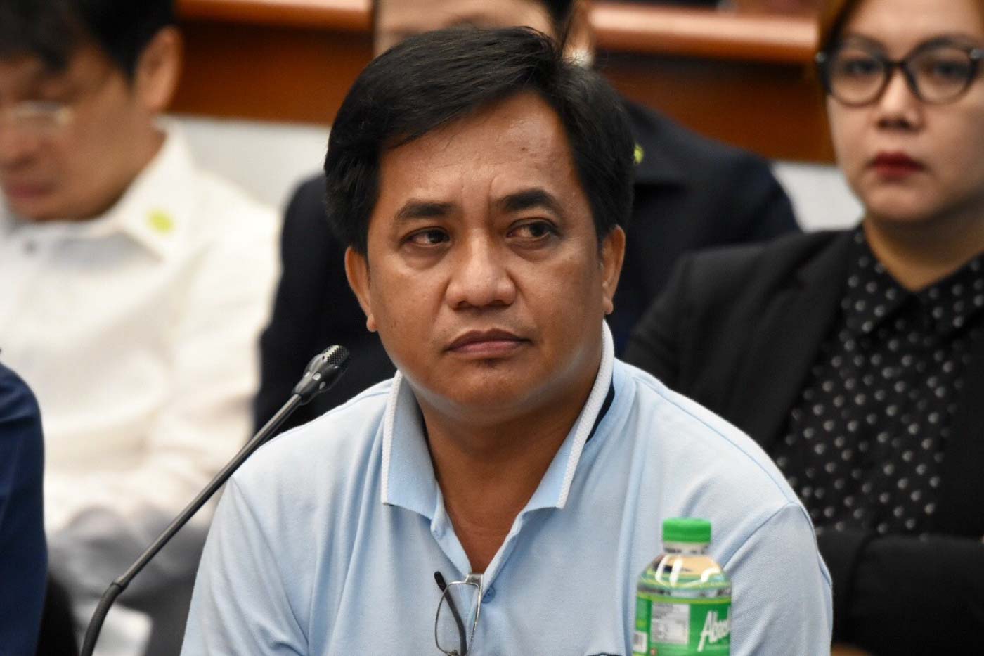 REPORT SUBJECT. Customs intelligence agent Jimmy Guban is among those implicated in a special drug intelligence report declassified by President Rodrigo Duterte. File photo by Angie de Silva/Rappler 