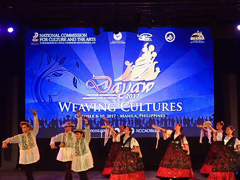 MORE DANCE GROUPS. Other Filipino dance groups, like this one from Centro Escolar University, also performed.
 