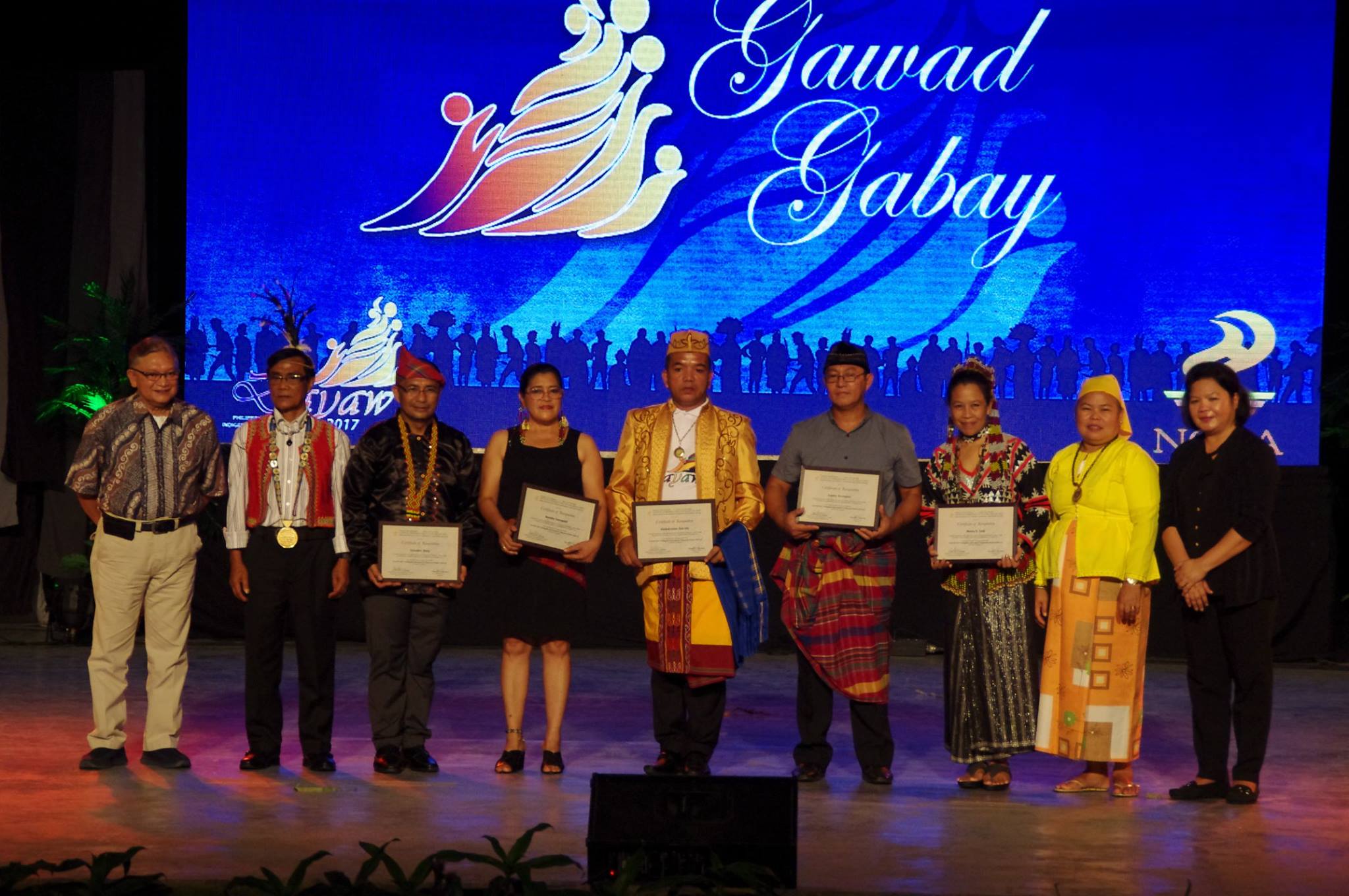  RECOGNITION. Gawad Gabay is an award given to indigenous people who taught and helped spread cultural knowledge and skills to their communities. Photo by Leon Pangilinan, Jr./NCCA

 