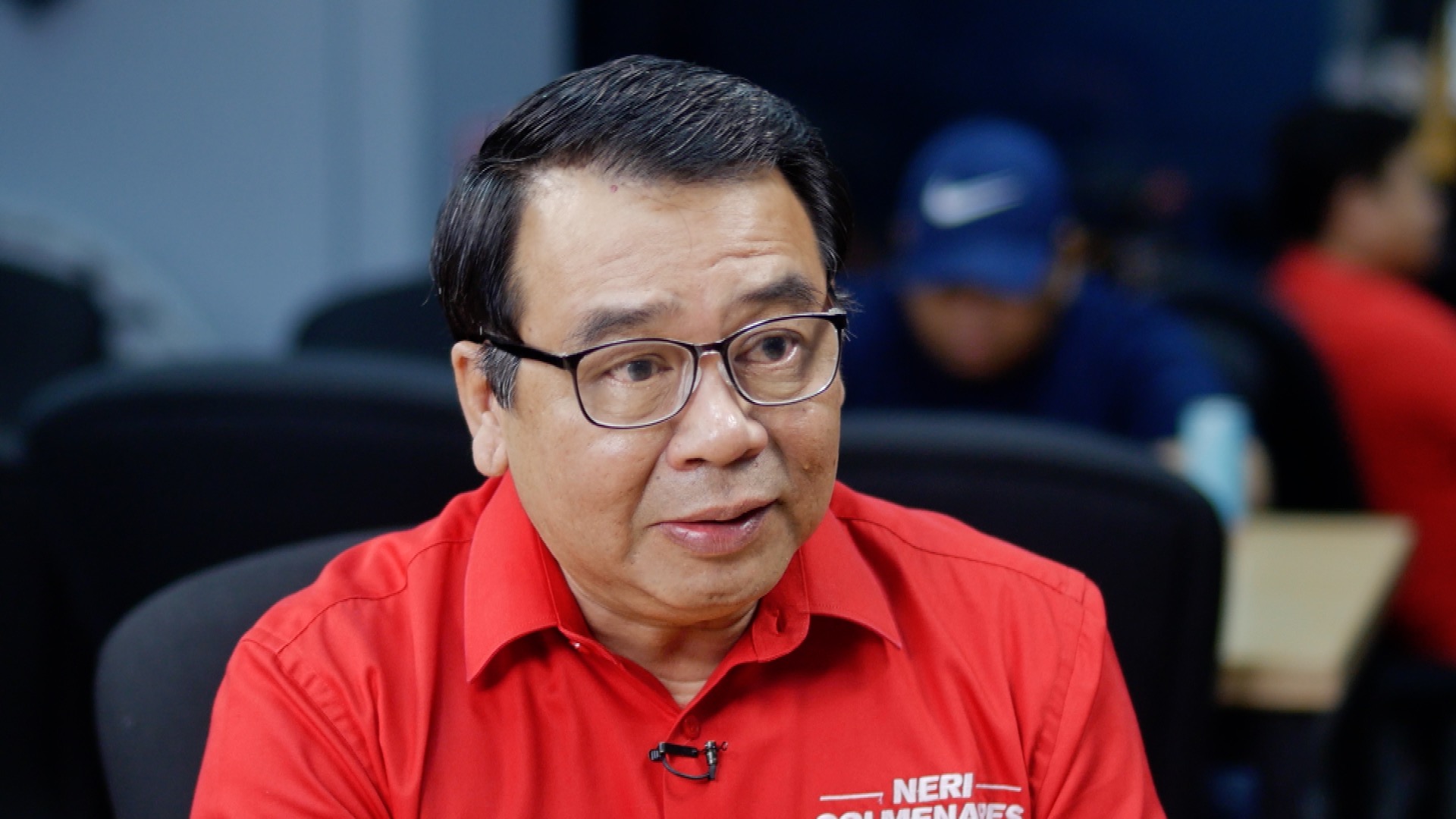 OPPOSITION. Makabayan candidate Neri Colmenares is missing from the Opposition slate for the 2019 elections.Screenshot from Rappler 