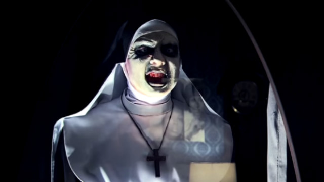 Valak, sosok iblis menyeramkan di 'The Conjuring 2: The Enfield Poltergeist'. Foto dari Warner Bros Pictures 