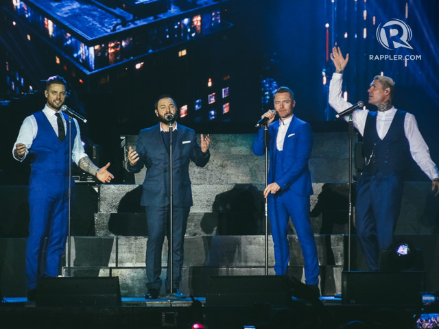 25 YEARS. Boyzone is coming back to the Philippines as part of their farewell tour. File photo by Paolo Abad/Rappler 