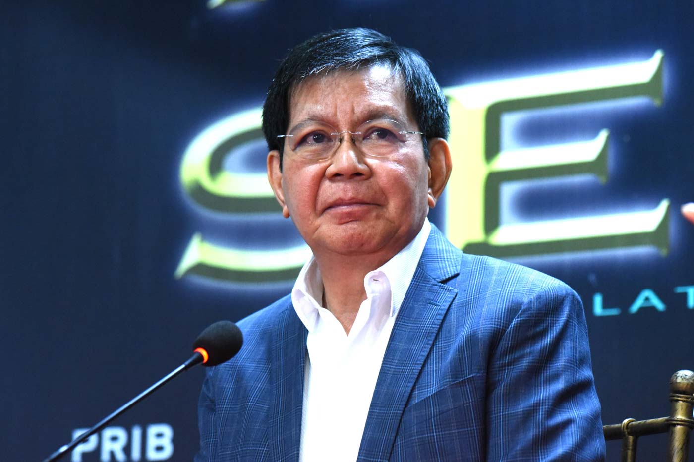 ALL OR NOTHING. Senator Panfilo Lacson says Vice President Leni Robredo should either be given full powers as anti-drug co-chair, or just opt out of it. Photo taken November 21, 2019, by Angie de Silva/Rappler