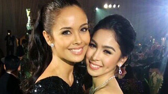 Megan Young and Julia Barretto. Screengrab from Instagram @meganbata 