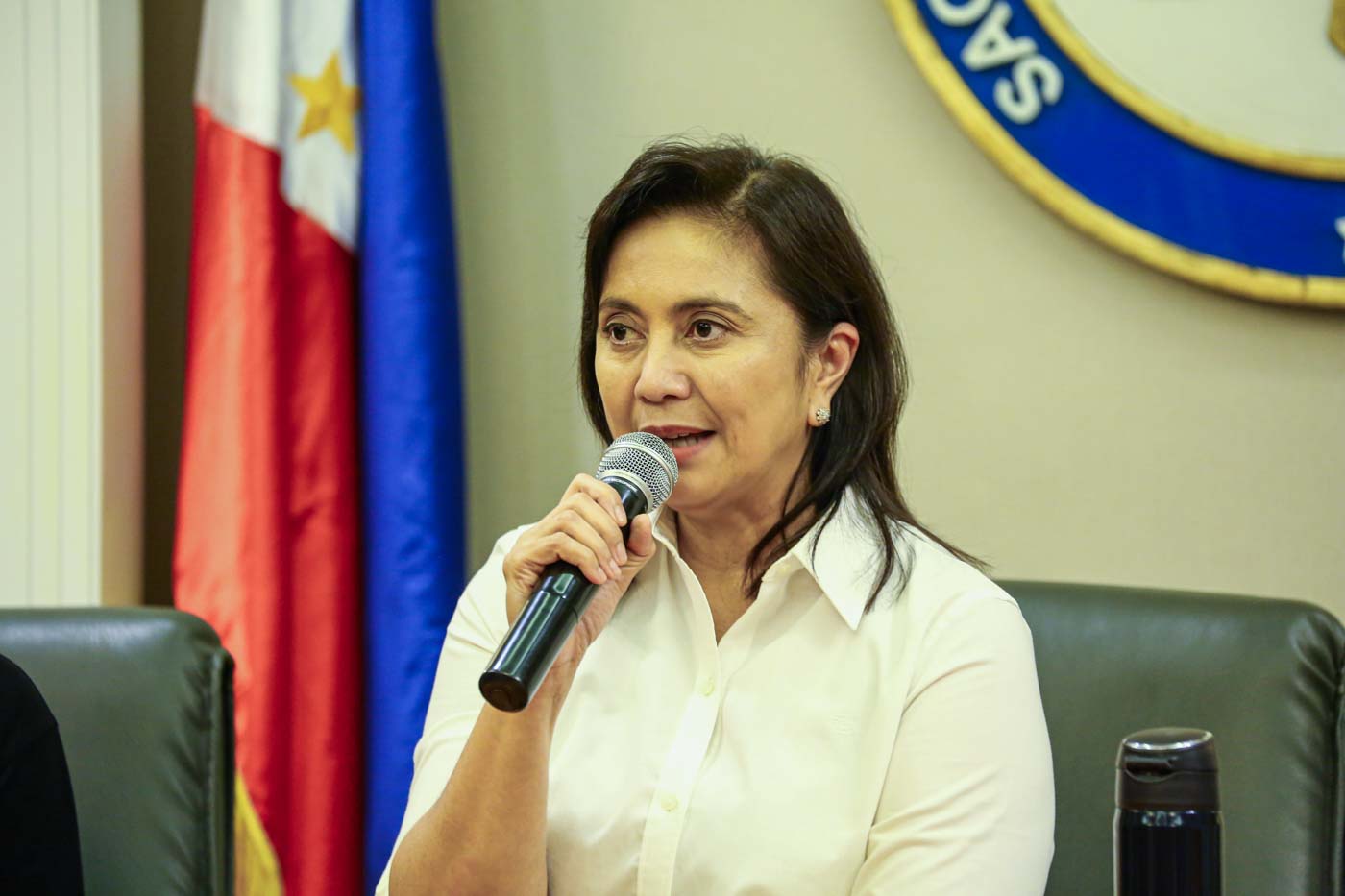 NOT JUST WITH U.S. Vice President Leni Robredo continues consulting with various local and international groups on how to reform President Rodrigo Duerte's drug war. File photo by Jire Carreon/Rappler 