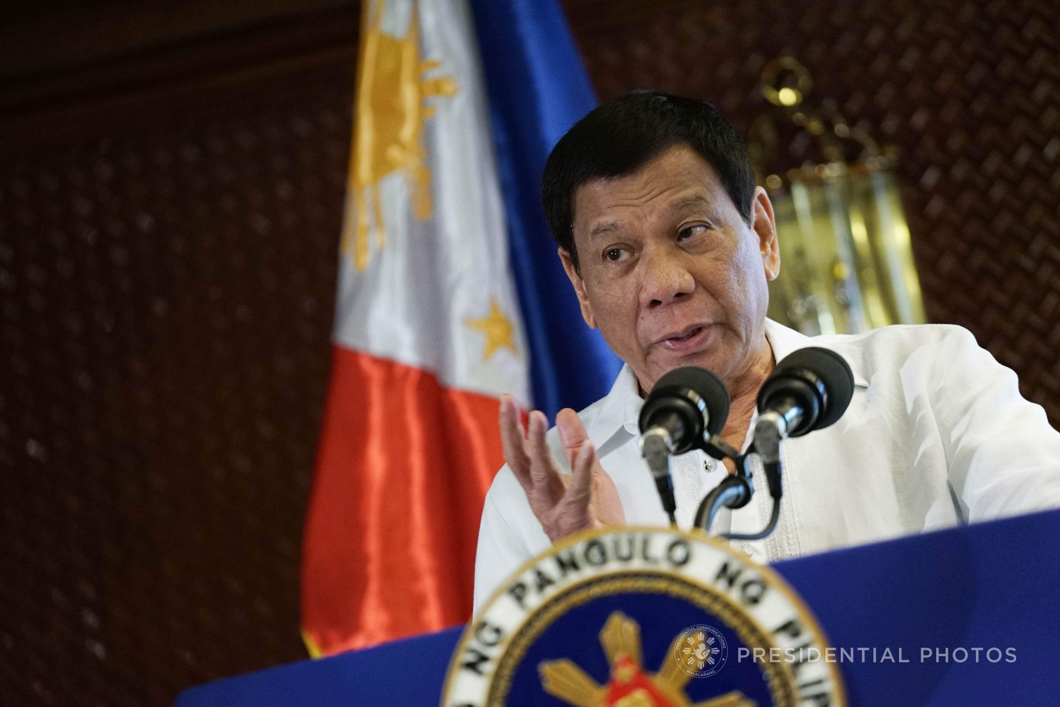MANILA'S FATE. President Rodrigo Duterte is pessimistic about the possibility of rehabilitating Manila. Malacañang photo 