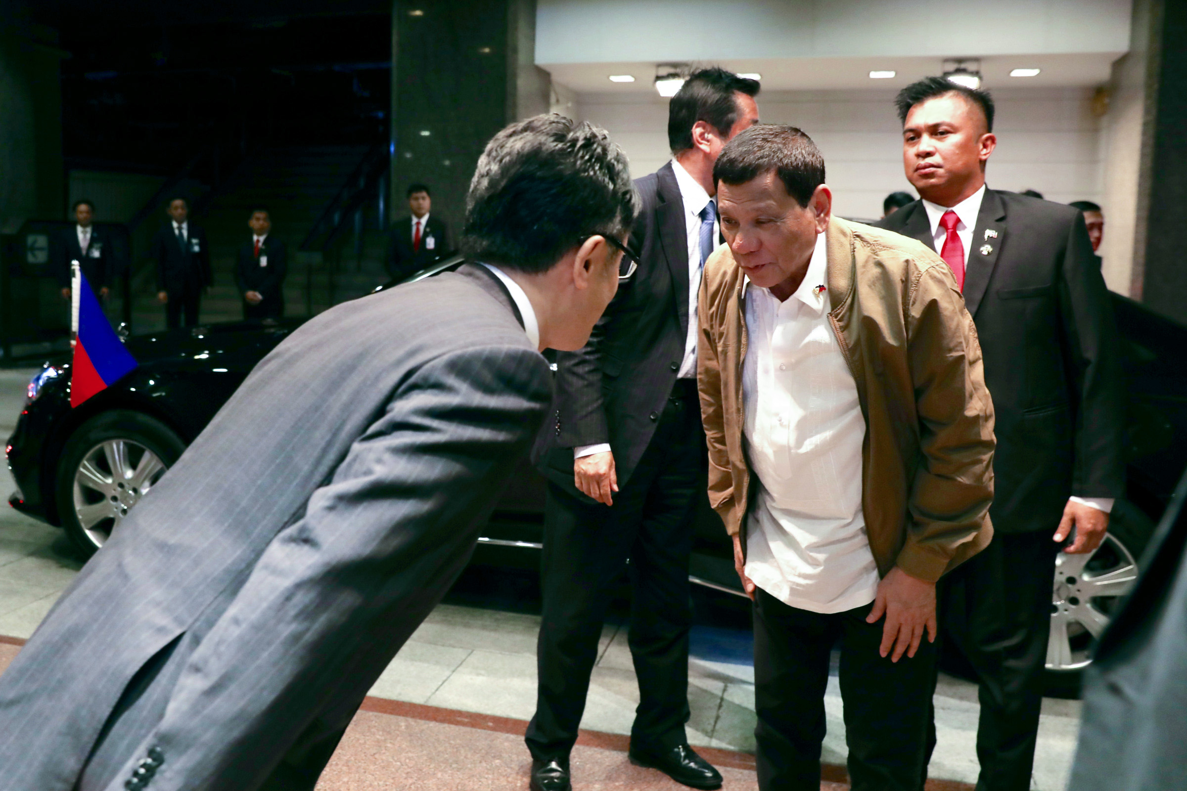 IN JAPAN. President Rodrigo Duterte is making his 3rd visit to Japan. Malacañang photo 