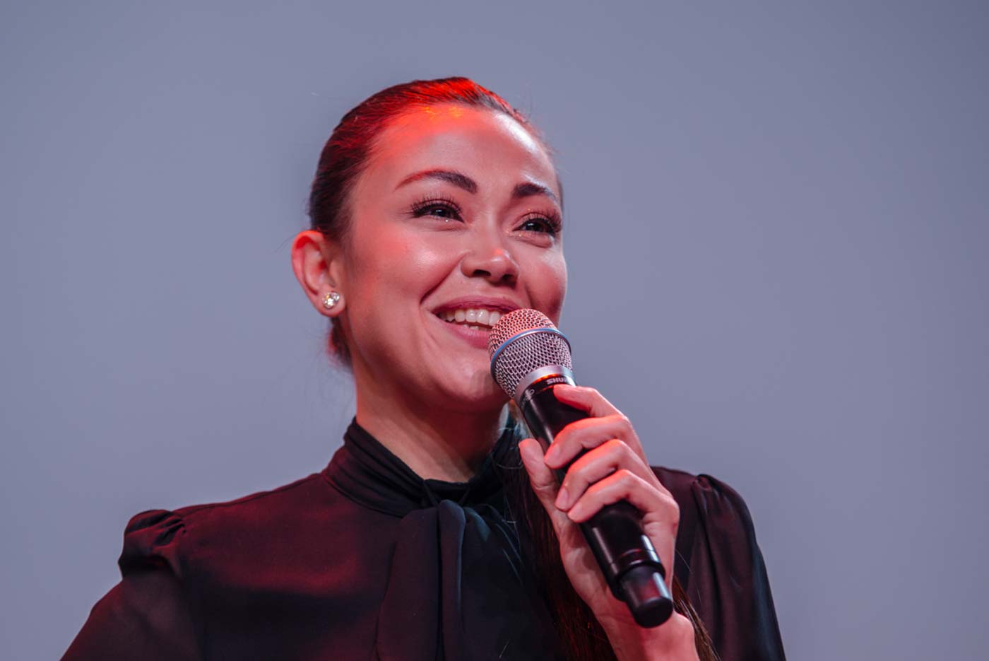 FUTURE PLANS. Jodi Sta. Maria expresses her desire of putting up a mental health clinic in the future. Photo by Rob Reyes/Rappler 