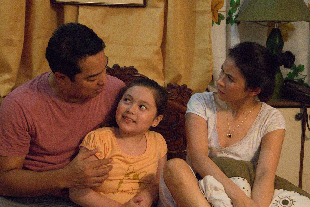 REMINDERS Ariel and Gelli's character reminds their daughter values during family time.  