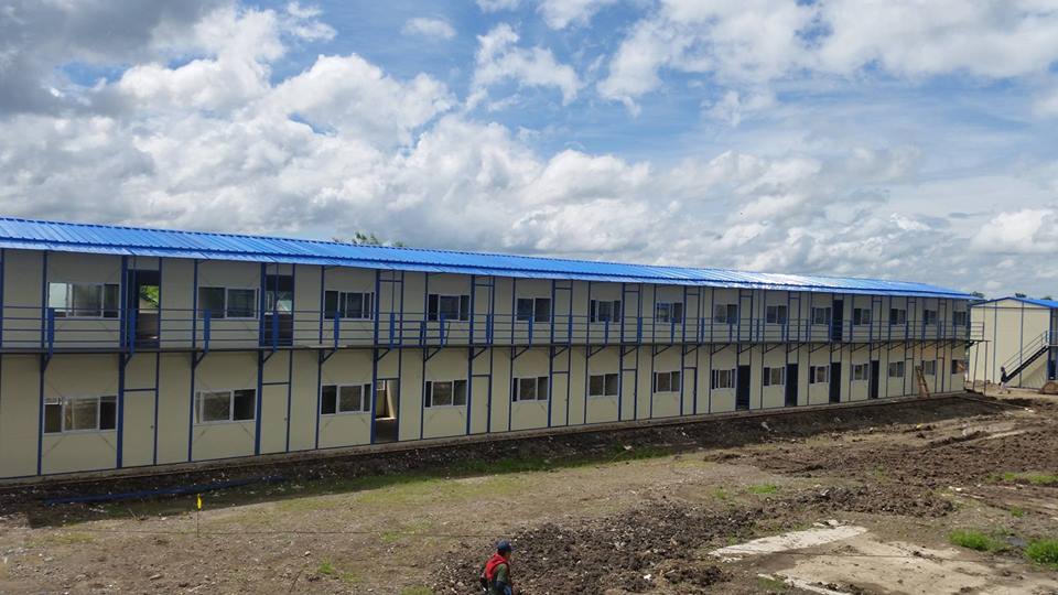 MEGA-FACILITY. A large-capacity drug rehabilitation center under construction in Nueva Ecija. Photo by DOH 