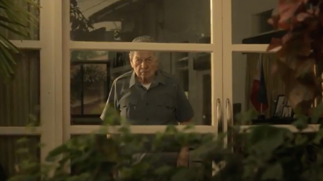 MENACING. Eddie Garcia stars as an evil old man in Benedict Mique's 'ML.' Screenshot from YouTube.com/solarpicturesPH 