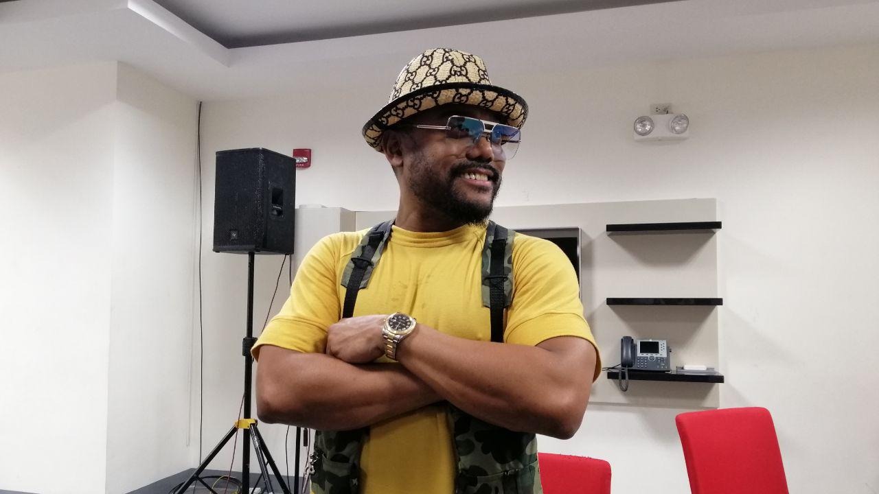 APL.DE.AP. The Filipino-American Black Eyed Peas rapper says he wants to collaborate with more Filipino talents. Photo by Amanda Lago/Rappler 