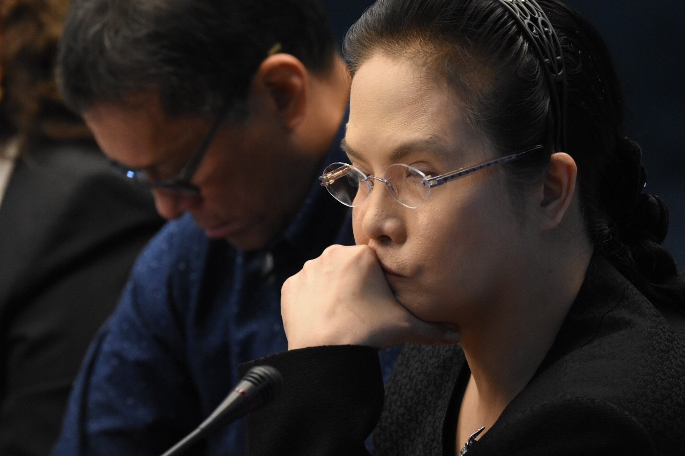 'PASSIONATE.' PAO chief Persida Acosta attends a Senate hearing on the Dengvaxia controversy. File photo by Angie de Silva/Rappler 