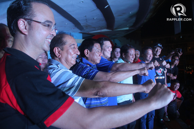 Bicol politicians promise 1M votes for Duterte Several candidates for major local positions, even local rivals, in the region have formed One Bicol for Duterte 2016