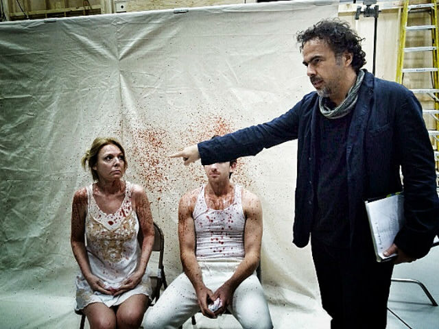 DOING WHAT HE DOES BEST. Director Alejandro directs scenes from his latest film 'Birdman.' Photos courtesy of 20th Century Fox