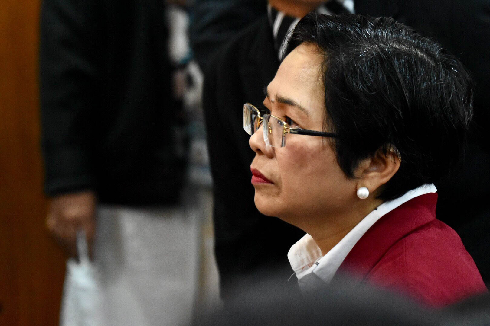 DENIED. The Department of Justice denies the request of Assistant Solicitor General Angelita Miranda to subpoena a new witness and file a reply affidavit that will contain testimonies of two new witnesses. Photo by Angie de Silva/Rappler  