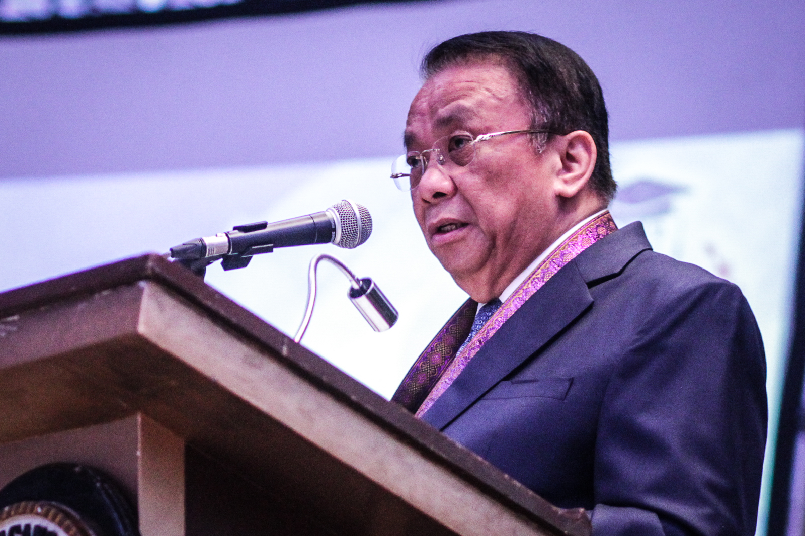 PET CASE. Supreme Court Chief Justice Lucas Bersamin says the en banc has not made definite voting yet on the Marcos-Robredo electoral protest. File photo by Lito Borras/Rappler 