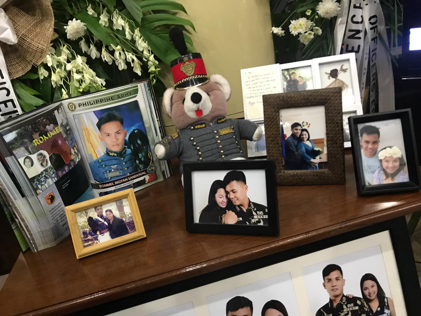ROMMEL'S WIFE. His wife, Ani Sandoval, was his partner for 14 years. Photo by Franz Lopez/Rappler