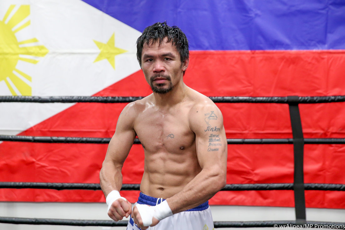 READY FOR MORE. Manny Pacquiao says he’s ready to fight again by May. Photo by Wendell Alinea/MP Promotions 
