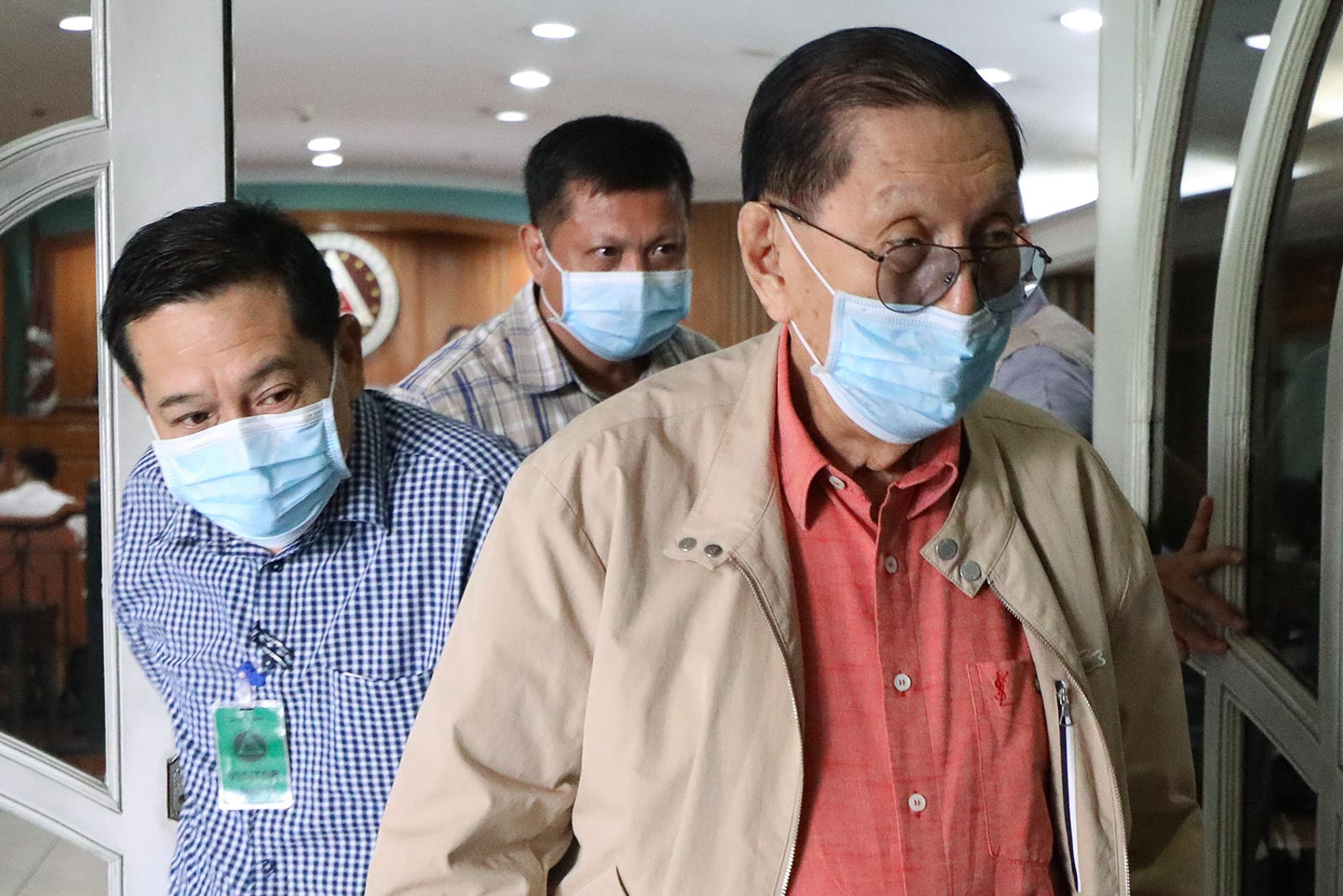 LIBEL SUIT. Former senator Juan Ponce Enrile suffers a loss at the Supreme Court with its affirmation of a Court of Appeals dismissal of his libel suit against Yoly Villanueva Ong. File photo by Darren Langit/Rappler 