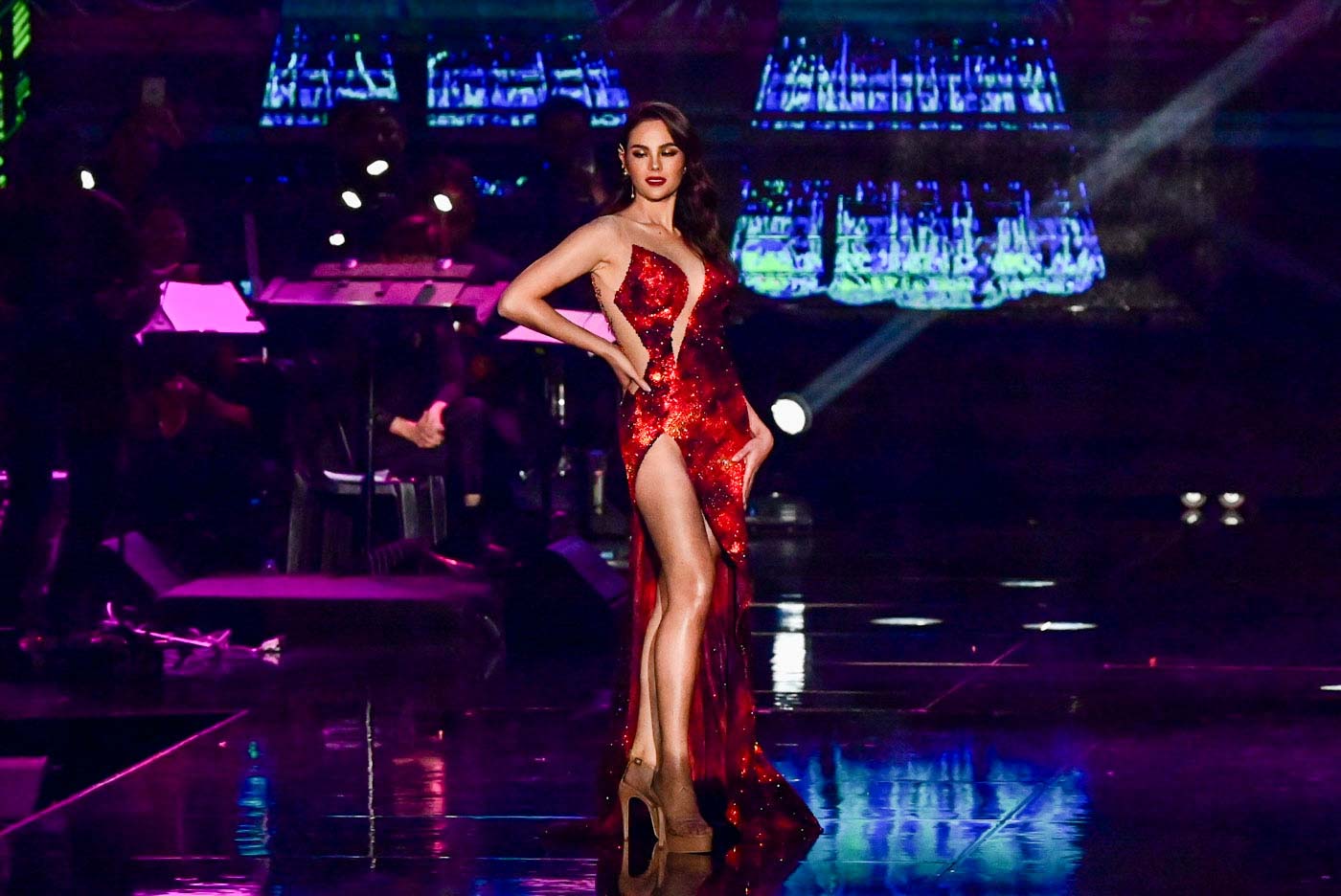 ON FIRE. Miss Universe 2018 Catriona Gray. 