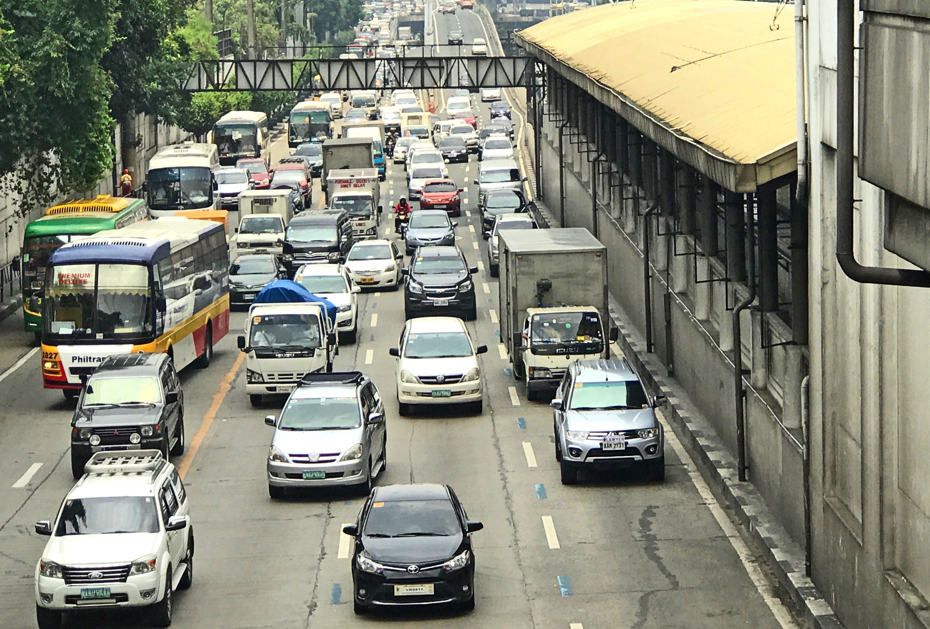 BAN. Provincial buses banned from plying EDSA starting August. File photo by Rambo Talabong/Rappler 