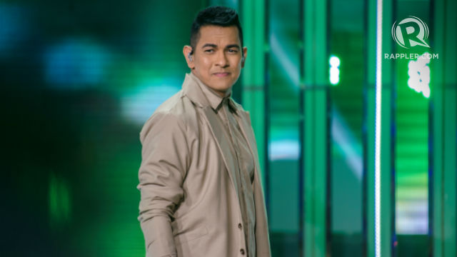 GARY ON GAB. Mr Pure Energy Gary Valenciano says son Gab's post sparked a lot of discussion about next year's elections. Photo by Rob Reyes/Rappler  