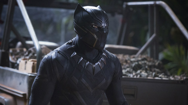 BLACK PANTHER. A new superhero rises in the form of T'Challa as Black Panther.  All photos from Disney 