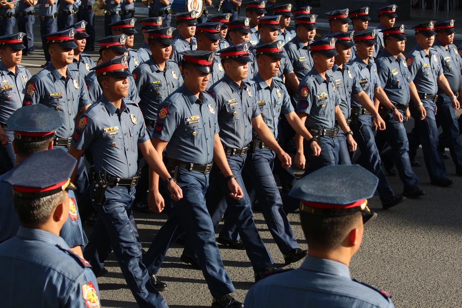 FULL ALERT. The Philippine National Police's units in Luzon are going on full alert beginning September 13, 2018, for Typhoon Mangkhut or Ompong. File photo by Darren Langit/Rappler 