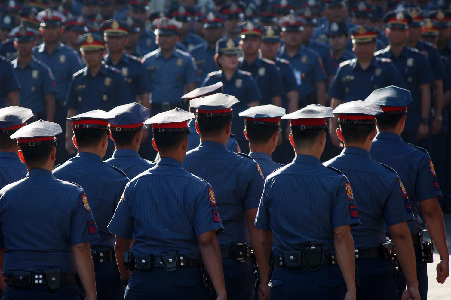 INTERNAL CLEANSING. The PNP has been struggling to weed out erring cops. File photo by Darren Langit/Rappler 