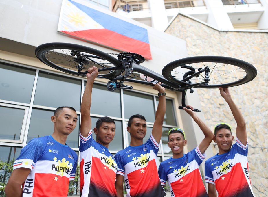 navy cycling team jersey