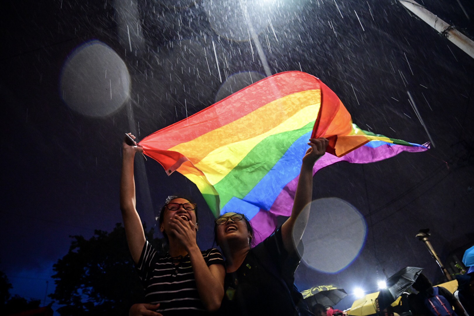PRIDE. An LGBT youth protest in the Philippines. Rappler file photo 