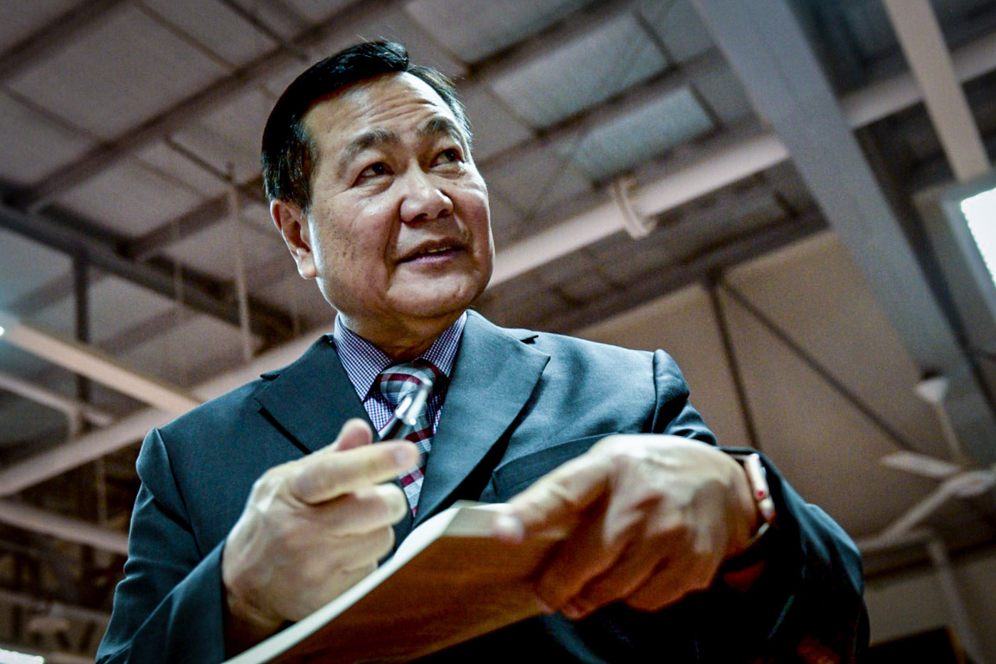 ICC WITHDRAWAL. Supreme Court Senior Associate Justice Antonio Carpio said on October 9 that President Rodrigo Duterte's unilateral withdrawal from the International Criminal Court would take away from the Philippines a 'strong legal deterrent' against China. Photo by LeAnne Jazul/Rappler  