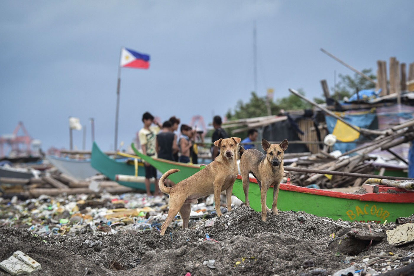 CLEAN UP. The DILG steps in to compel local units to participate in the rehabilitation efforts of Manila Bay. Photo by Alecs Ongcal/Rappler 