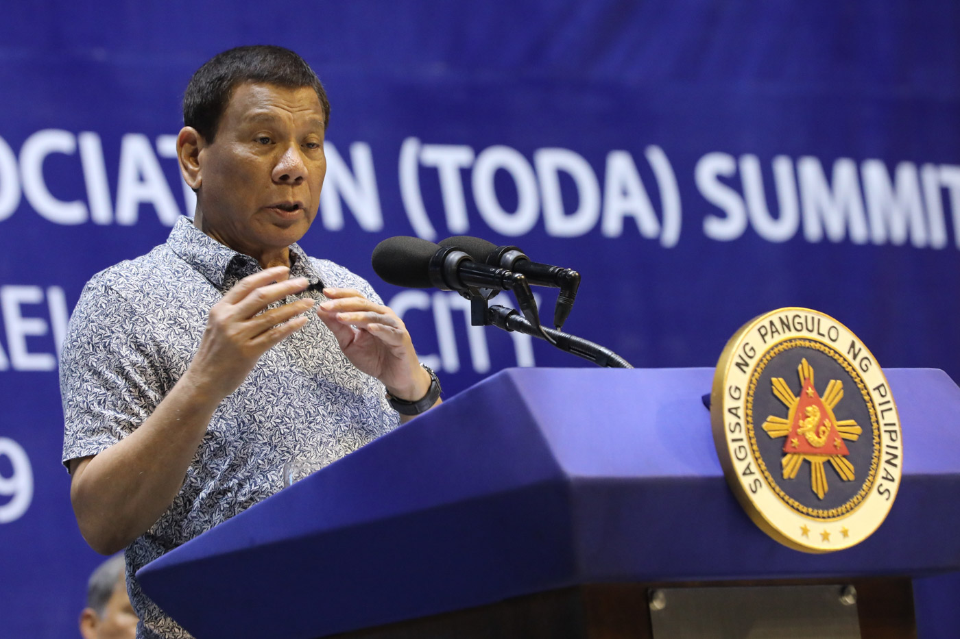 JUST A CHALLENGE? The NBI believes President Rodrigo Duterte gave an estimate without a known source just to challenge them. Malacañang file photo 