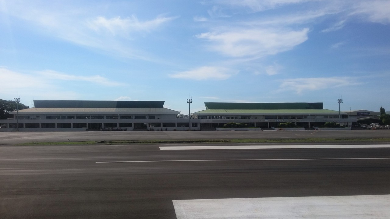 CURRENT LOOK. The Kalibo International Airport viewed from the runway. Photo from the Civil Aviation Authority of the Philippines 