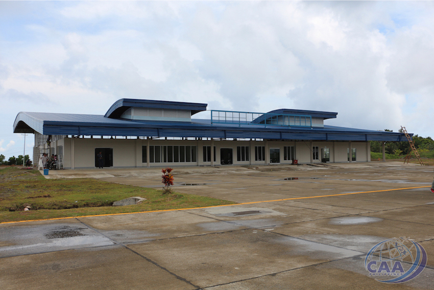 NEW TERMINAL. Maasin Airport in Southern Leyte gets a new passenger terminal. Photo from the Civil Aviation Authority of the Philippines 