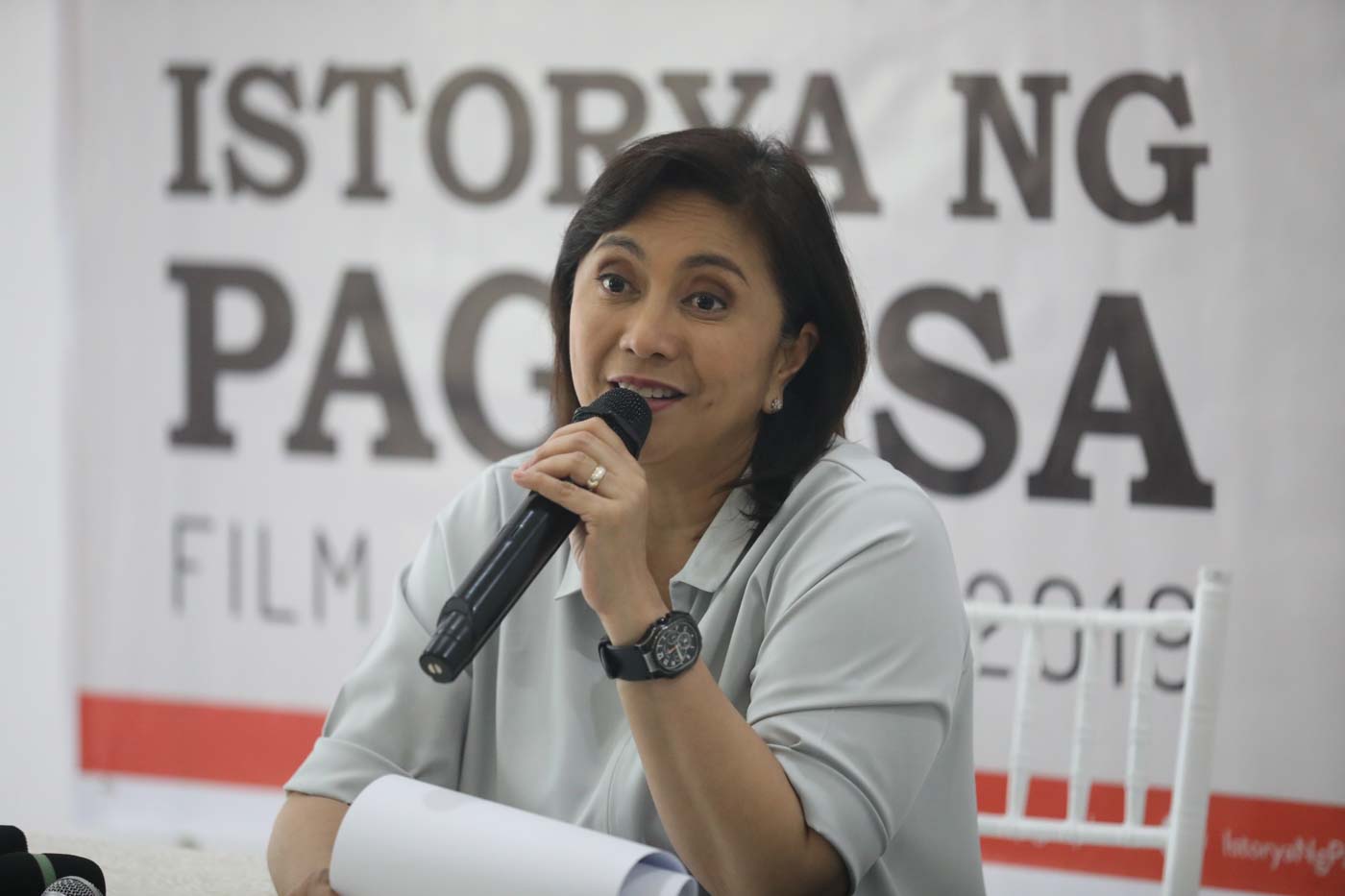 CALL FOR JUSTICE. Vice President Leni Robredo renews her call for the release of opposition Senator Leila de Lima. Photo from the Office of the Vice President  