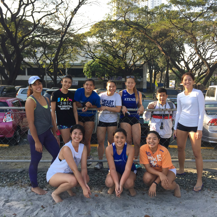 Gretchen shares a special bond with her teammates, whom she considers as her 2nd family. Photo courtesy of Gretchen Ho   