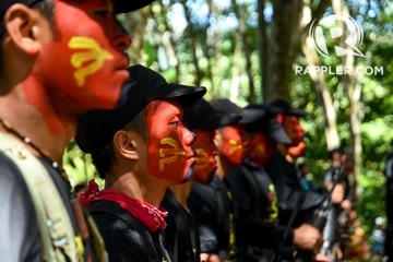 LONGEST INSURGENCY. The Communist Party of the Philippines marks its 47th year. Photo by Edwin Espejo/Rappler  