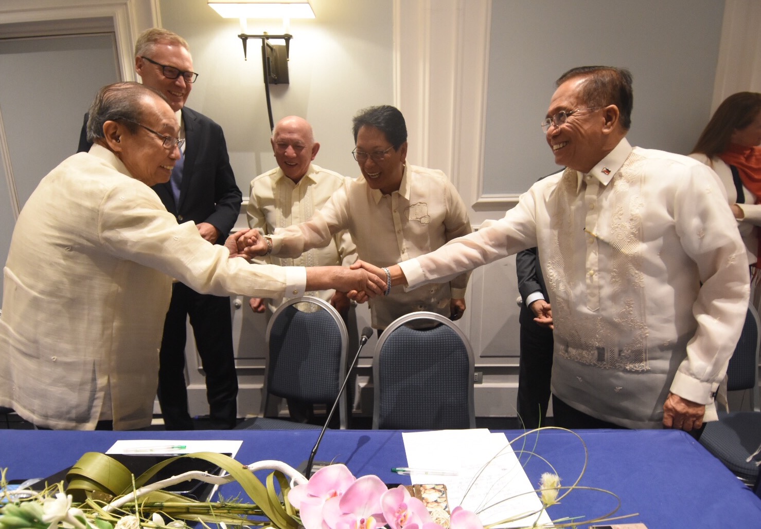 PEACE TALKS. Negotiators of the government and the National Democratic Front (NDF) will meet again at the end of the month for the 5th round of talks. Photo from OPAPP  