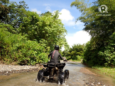 ATV ADVENTURE. Visitors have the option to go to the Blaans' School of Living Tradition via ATV from 3DOE Ecopark.