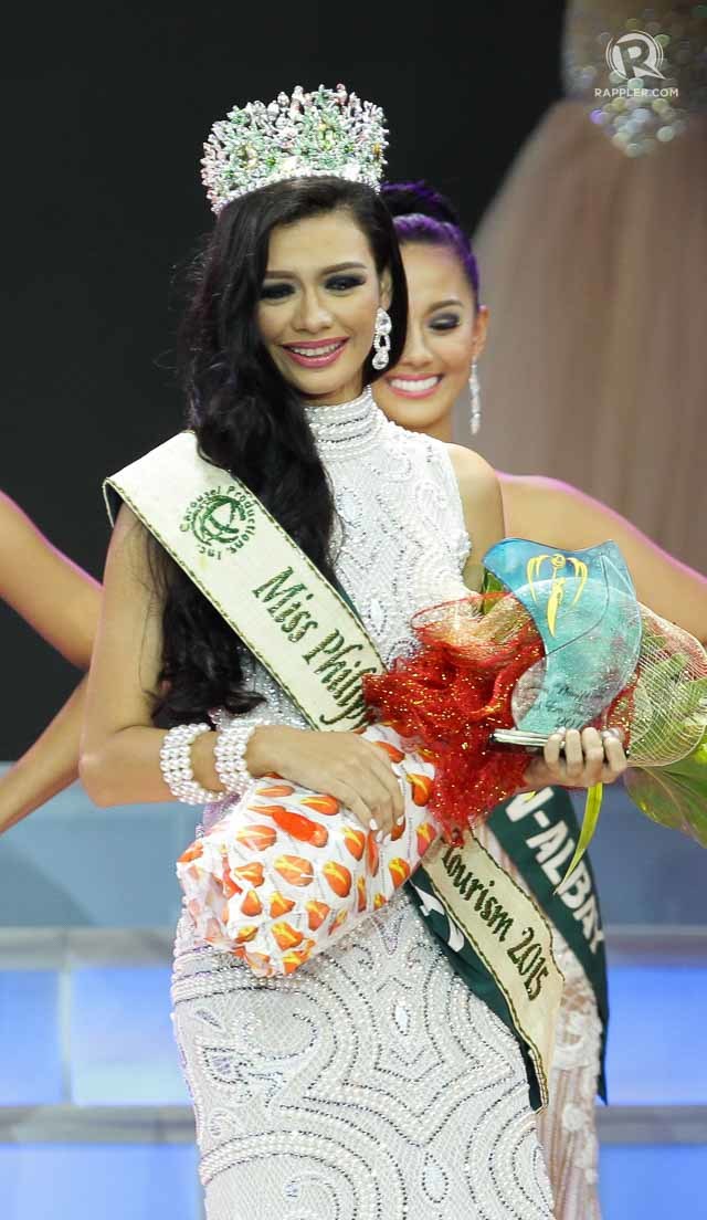 IN PHOTOS: Miss PH Earth 2015 Angelia Ong's winning moment